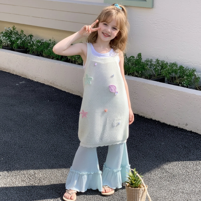 Girls Summer Outfit – Trendig und bequem – Sommer-Kinderbekleidungsset