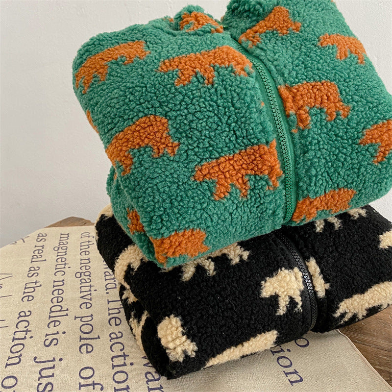 Mini Fashion™  – Extra weich und warm – Bären-Fleecejacke