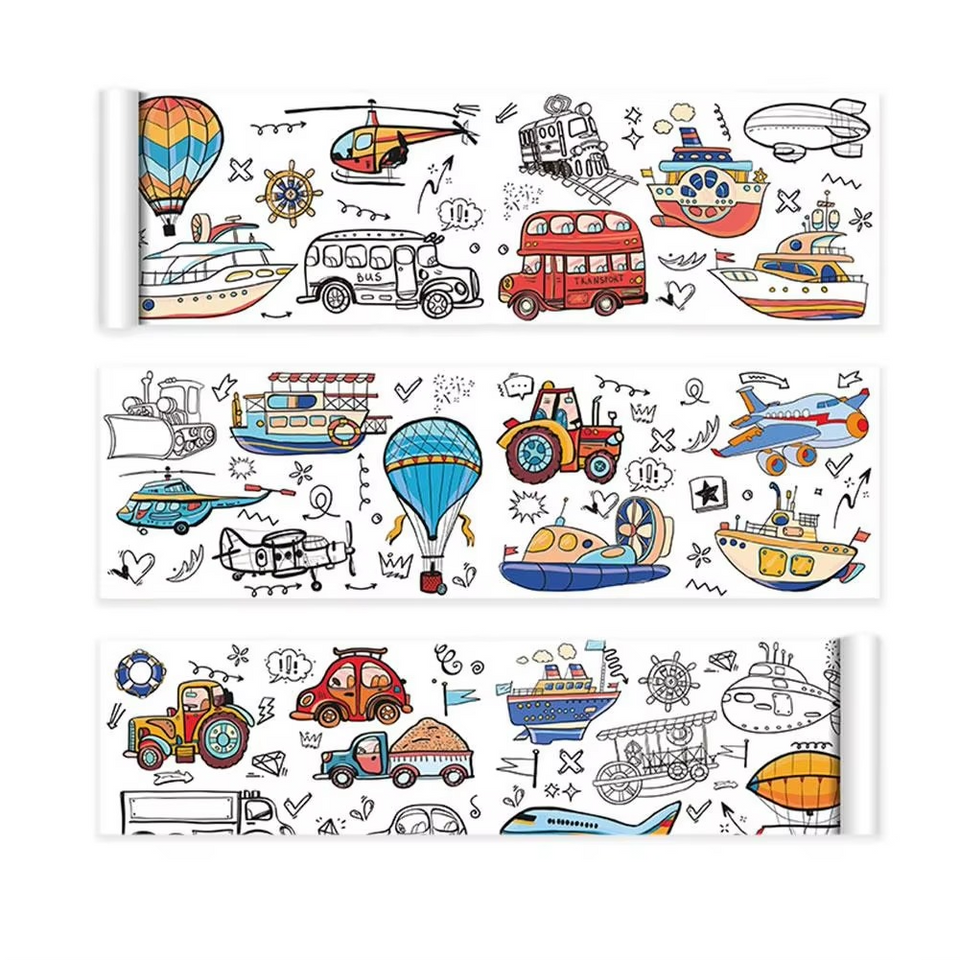 ColoringPaper™ - Slip kreativiteten løs! - XXL Farvelægningspapir
