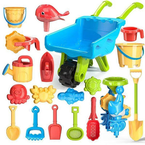 BeachFun – Entdecken & Spaß haben – Sand & Strand Schubkarren-Set