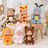 LittleDolly – Süß & Gemütlich – Babypuppe in einem fröhlichen Tierkostüm