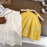 Sleeveless Tops & Pants – Weich & stilvoll – Sommer-Set für Kinder