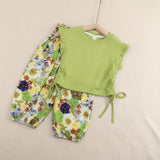 Sleeveless Tops & Pants – Weich & stilvoll – Sommer-Set für Kinder