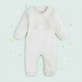 SnuggleHue – Blødt og behageligt – Regnbue-babybody