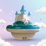SpalshCastle – Magisch & interaktiv – Spielset „Schwimmendes Einhorn-Schloss“