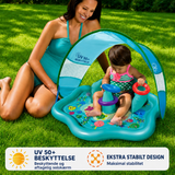 SplashPlay – Sikkert og sjovt – Babybassin med solsejl