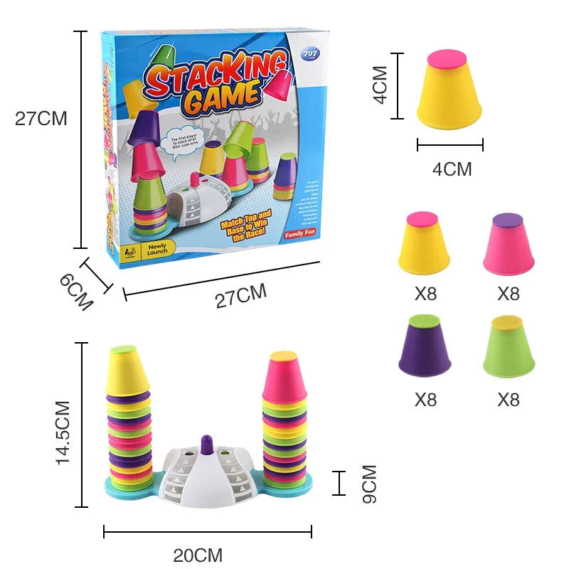 Speed Stacker™ - Løb mod toppen - stabelspil