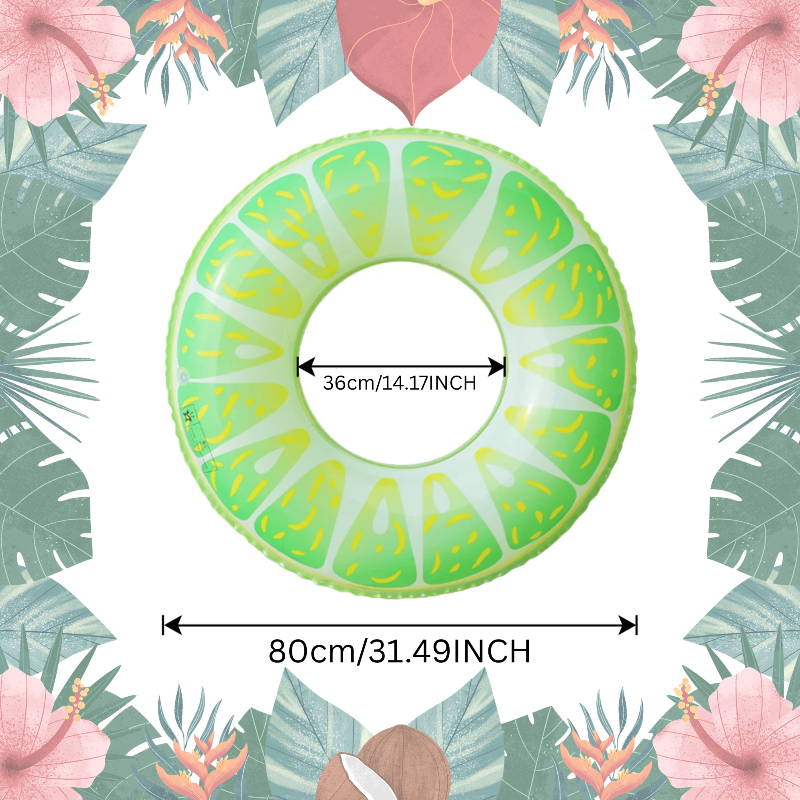 SunSplash – Tropisch & gemütlich – Schwimmring mit tropischen Früchten