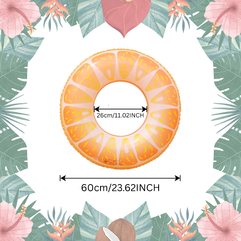 SunSplash – Tropisch & gemütlich – Schwimmring mit tropischen Früchten