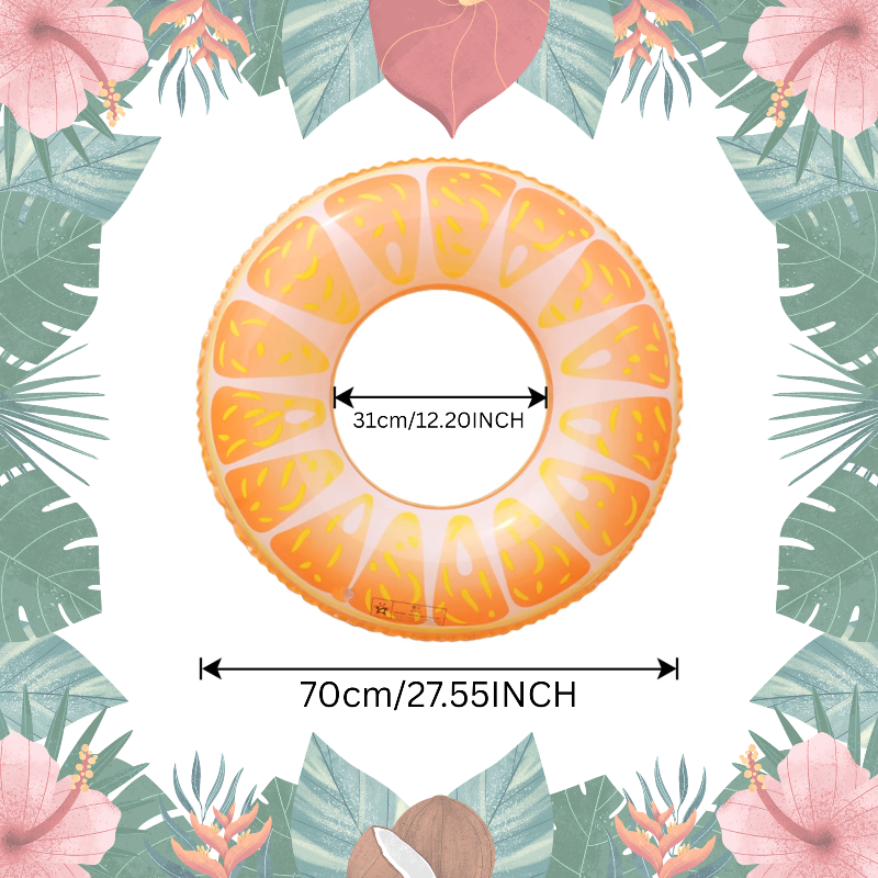 SunSplash – Tropisch & gemütlich – Schwimmring mit tropischen Früchten