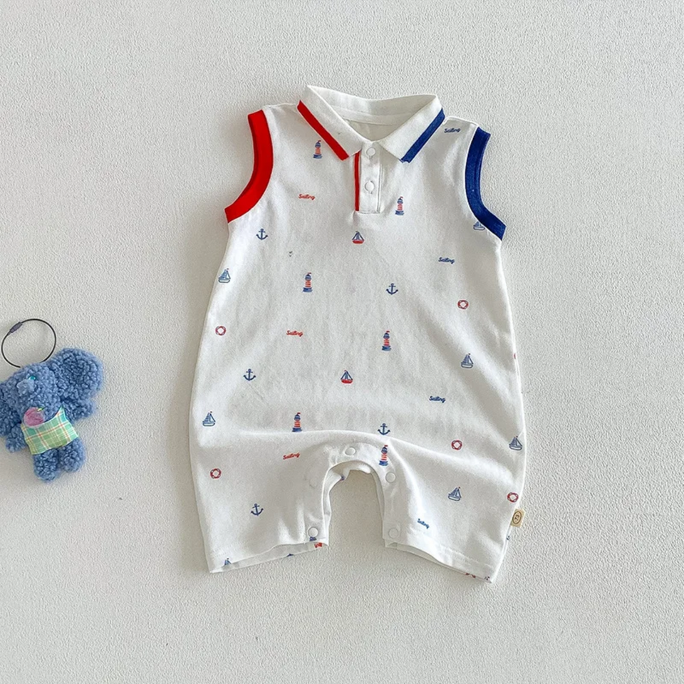 SunnyBaby – Bequem & niedlich – Polo-Strampler für Babys