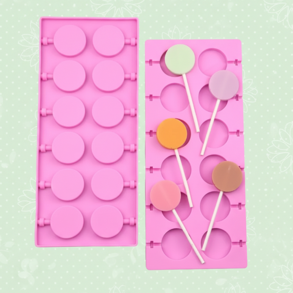 SweetPop – Bewusst verwöhnen – Silikon-Lutscher-Formen-Set