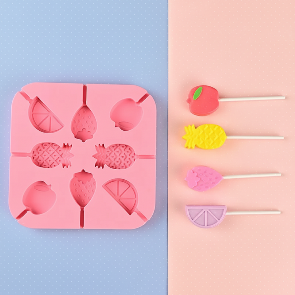 SweetPop – Bewusst verwöhnen – Silikon-Lutscher-Formen-Set