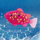 TinySwim – Spaß & Bewegung – Elektronischer Schwimmfisch mit LED-Licht