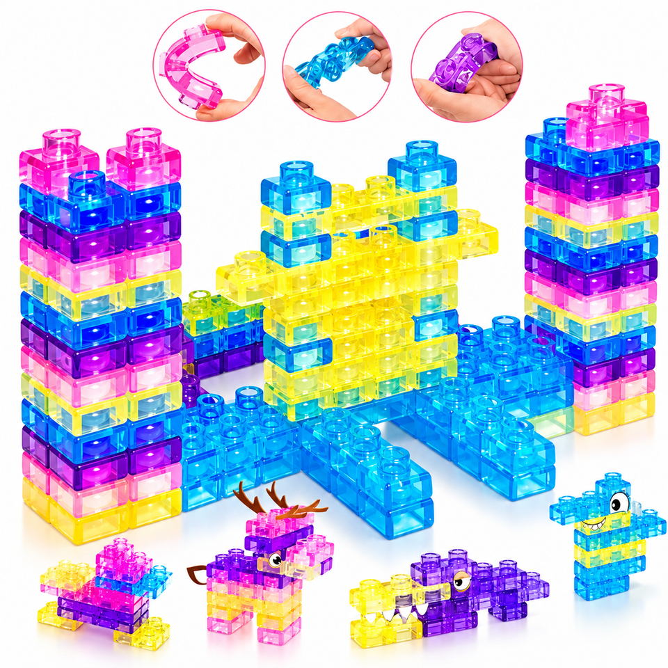 JellyBuild – Weich & Kreativ – Flexible Jelly-Bausteine