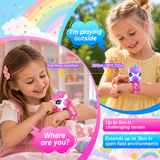 UnicornTalk – Niedlich & interaktiv – Einhorn-Walkie-Talkie für Kinder