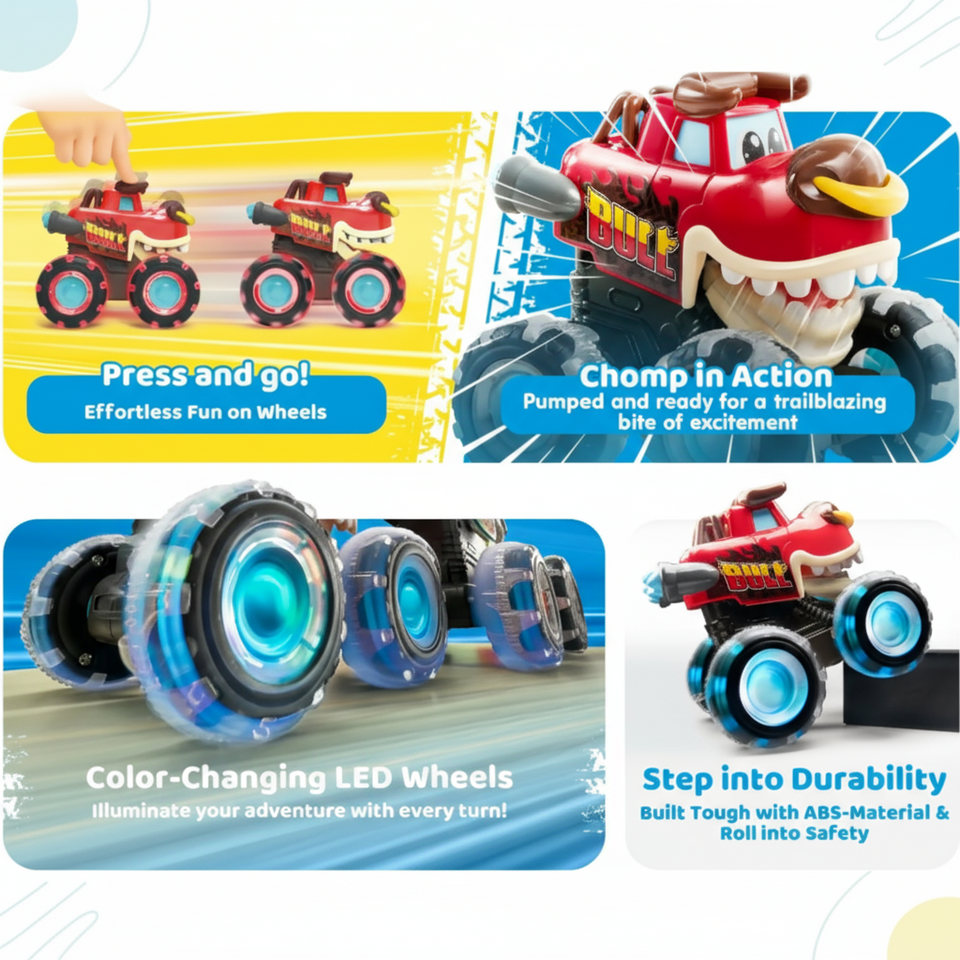 GlowRover – Stark und stoßfest – RC Monstertruck