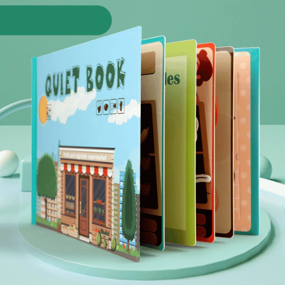 Quiet Book™ - Udvikler finmotorikken - Lærebog
