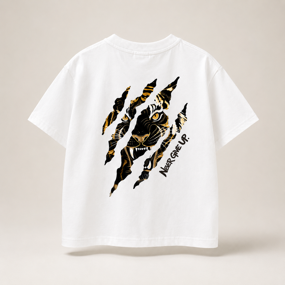 WildRoar – Fun & Casual – Kinder-T-Shirt mit Tiger-Print