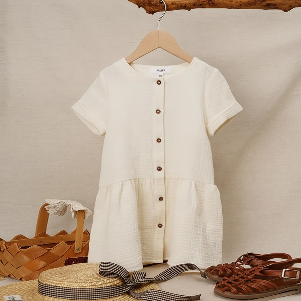 LunaDress – Elegant & luftig – Kinderkleid mit A-Linien-Schnitt
