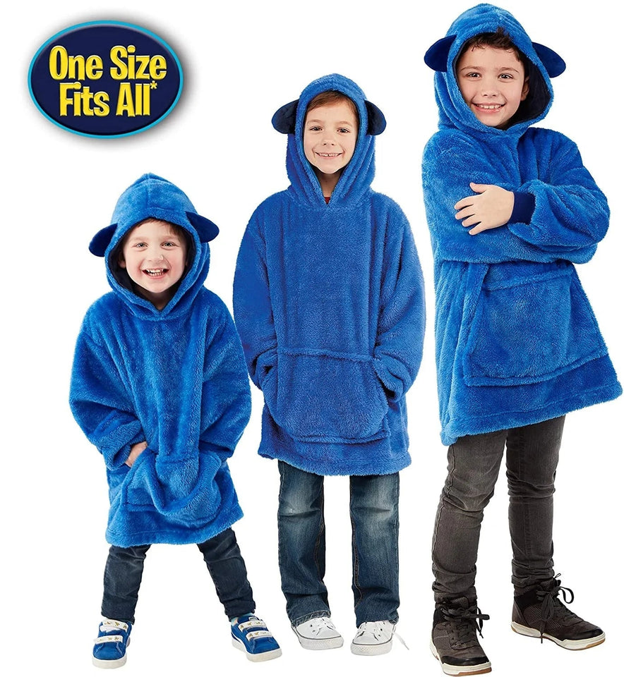 CuddleHoodie™ - Hættetrøje og kram i ét! - Varm og multifunktionel