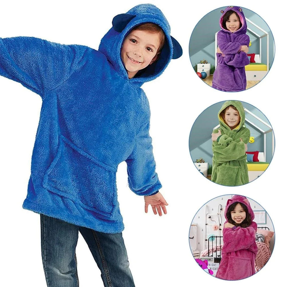 CuddleHoodie™ - Hættetrøje og kram i ét! - Varm og multifunktionel