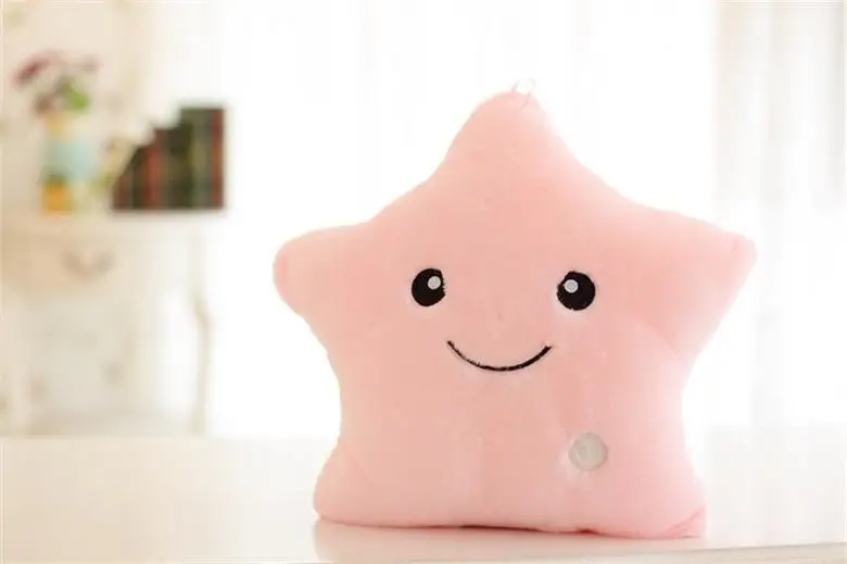 Glow Star Pillow™ – Stjernesjov i sengen - lysende nusseklud