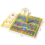 Bead Puzzle™ – Labyrinth Spaß Sortieren - Magnetische Holzkugeln Puzzle