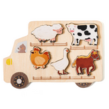Woods™ – Rätsel-Abenteuer - Auto-Puzzle aus Holz