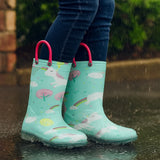 RainySteps – Let og vandtæt – Regn støvler med print og løkke