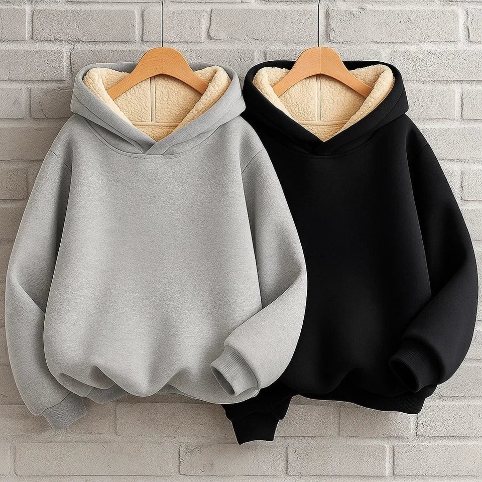 MiniFashion – Komfortabel og løs – Casual hættetrøje