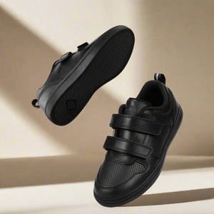 MonoWalk – Leicht und strapazierfähig - Sneakers aus Leder mit Klettverschluss