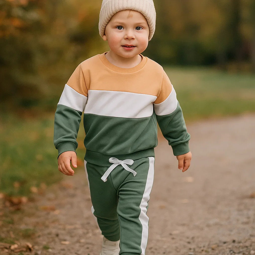 KidoFlex – Lässig & Bequem - Sweatshirt mit Jogginghose