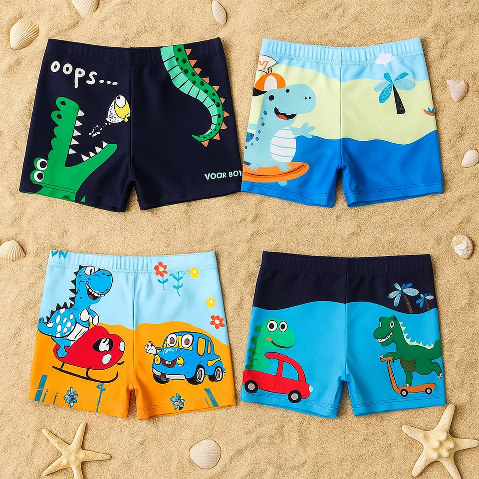 CoolBreeze – Sommerlich & Atmungsaktiv – Eng anliegende Kinder-Badehose