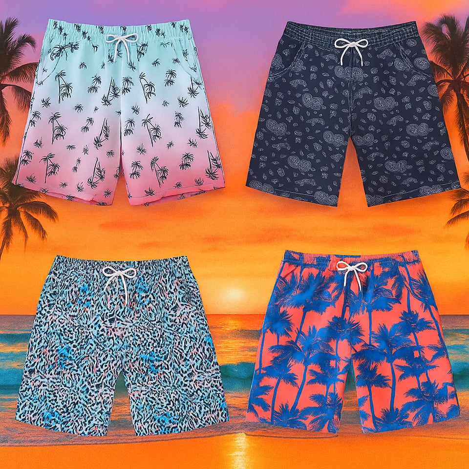 OceanBee – Cool & Sommerlich – Badehose mit weicher Innenhose