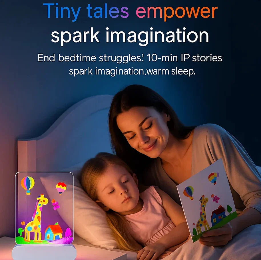 DrawingLight - Oplyste fantasier - Tegnebræt med LED