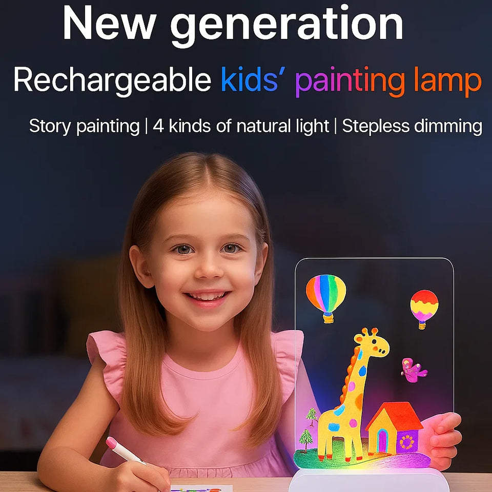 DrawingLight - Beleuchtete Fantasien – Zeichenbrett mit LED