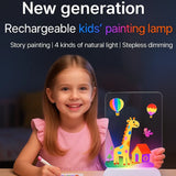 DrawingLight - Oplyste fantasier - Tegnebræt med LED