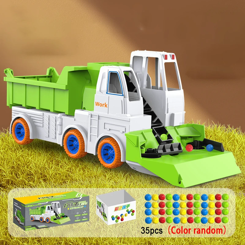 Power Mixer Truck™ – Dreh- und Bauspaß - Spielzeug-Baufahrzeug