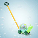 BubbleBuddy – Verspielt & interaktiv – Schnecke mit Seifenblasen