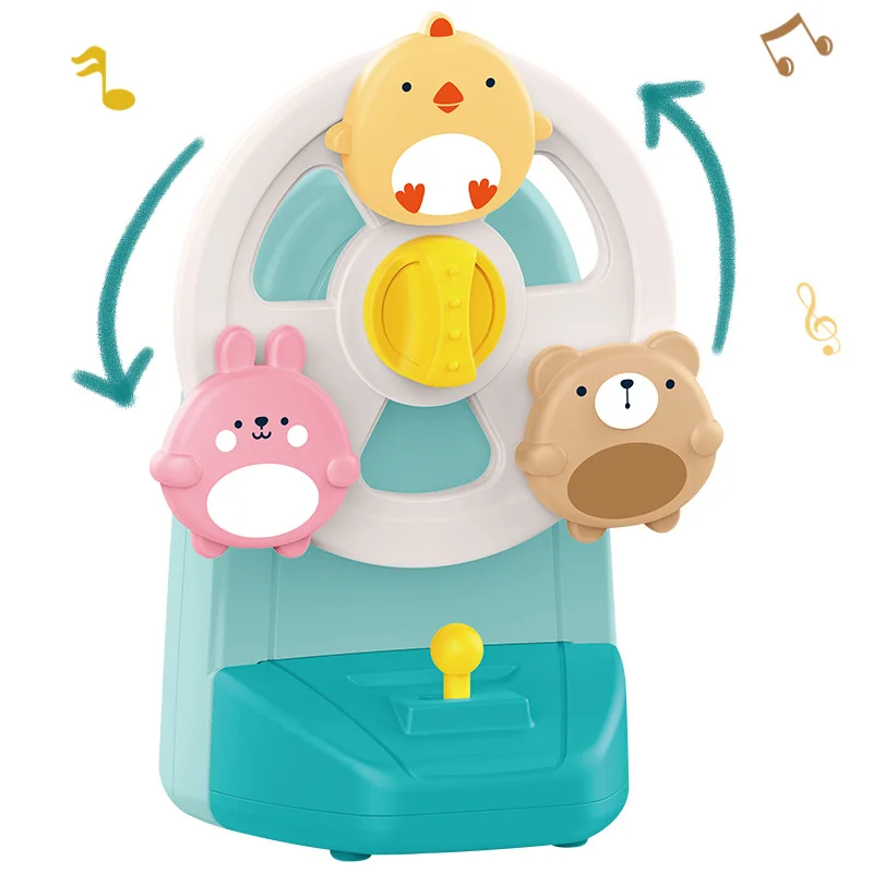 Ferris Wheel Music™ - Animal Fun spilledåse -  Legetøjsdyr Pariserhjul