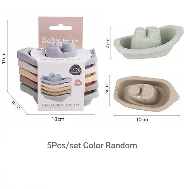 Stack & Splash™ – Stabelbare både - Badesæt
