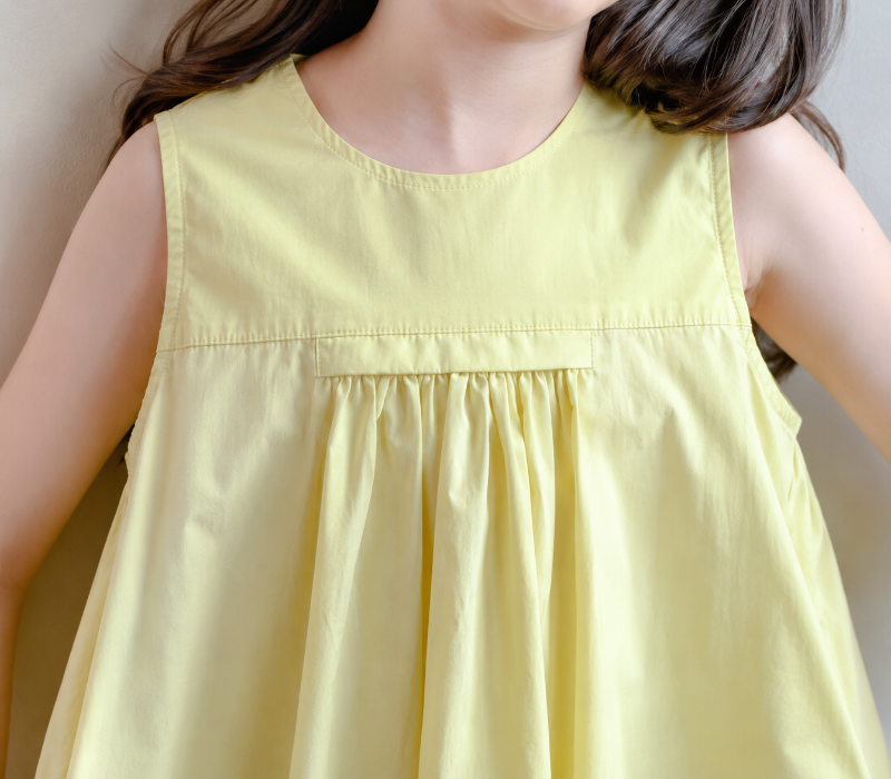 Summer Dress – Leicht & sommerlich – Gelbes Sommerkleid