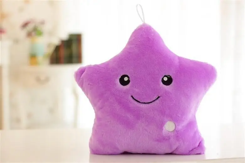 Glow Star Pillow™ – Stjernesjov i sengen - lysende nusseklud