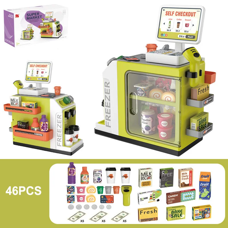 PlaySmart – Kreativ & Lernreich – Supermarkt-Spielset