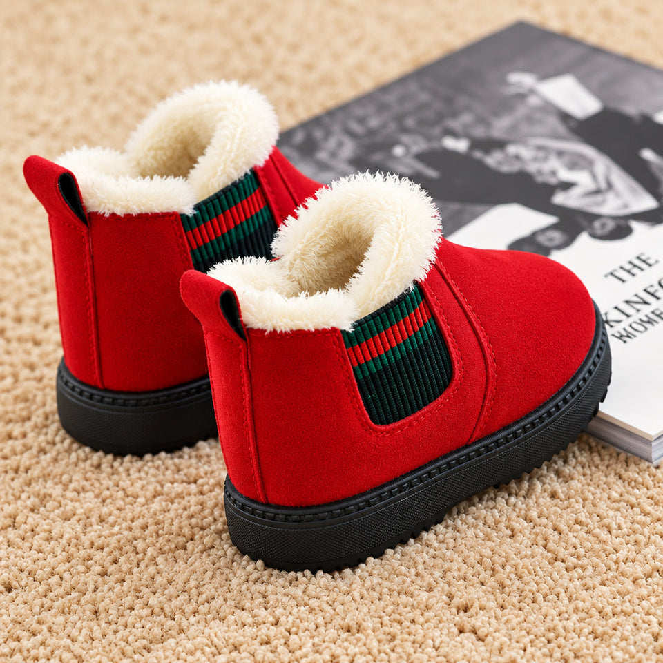 SnowySteps – Warm & weich – Baby-Winterstiefel mit Plüschfutter