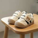 KinderMove – Robust og smidig - Velcro-sneakers med bjørnemotiv
