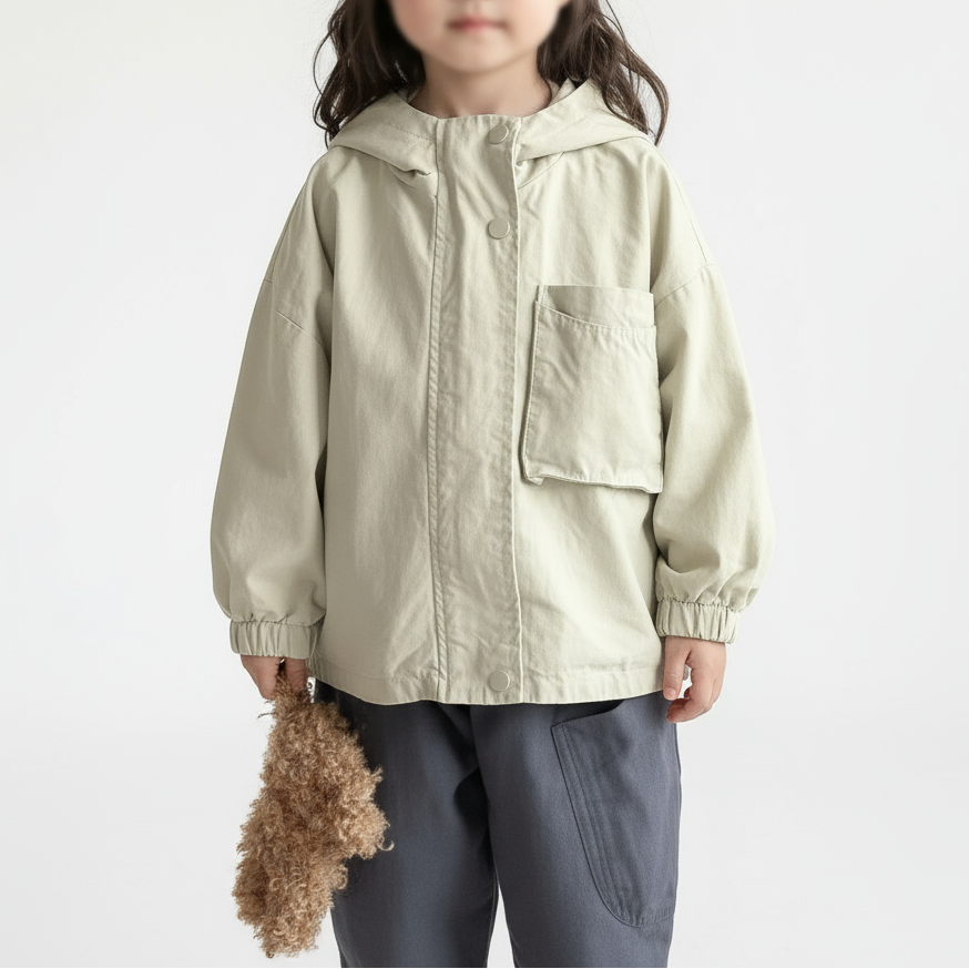CozyShield – Winddicht & bequem – Kinderparka