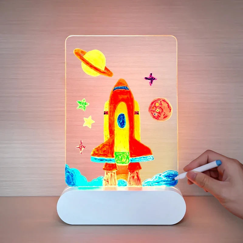 DrawingLight - Oplyste fantasier - Tegnebræt med LED
