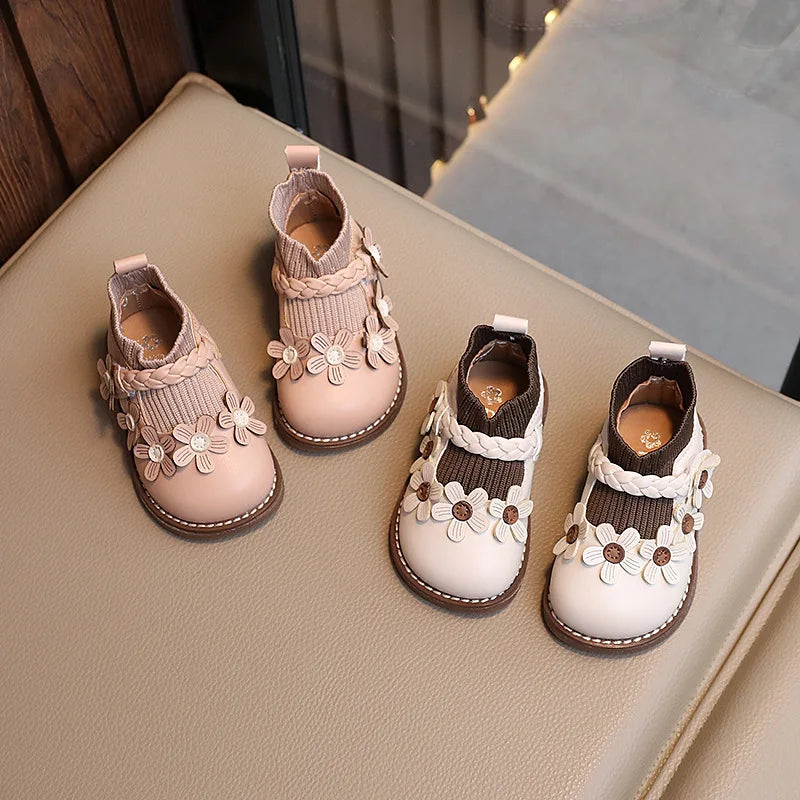 Mini Fashion™ - Søde blomster - Pigesko